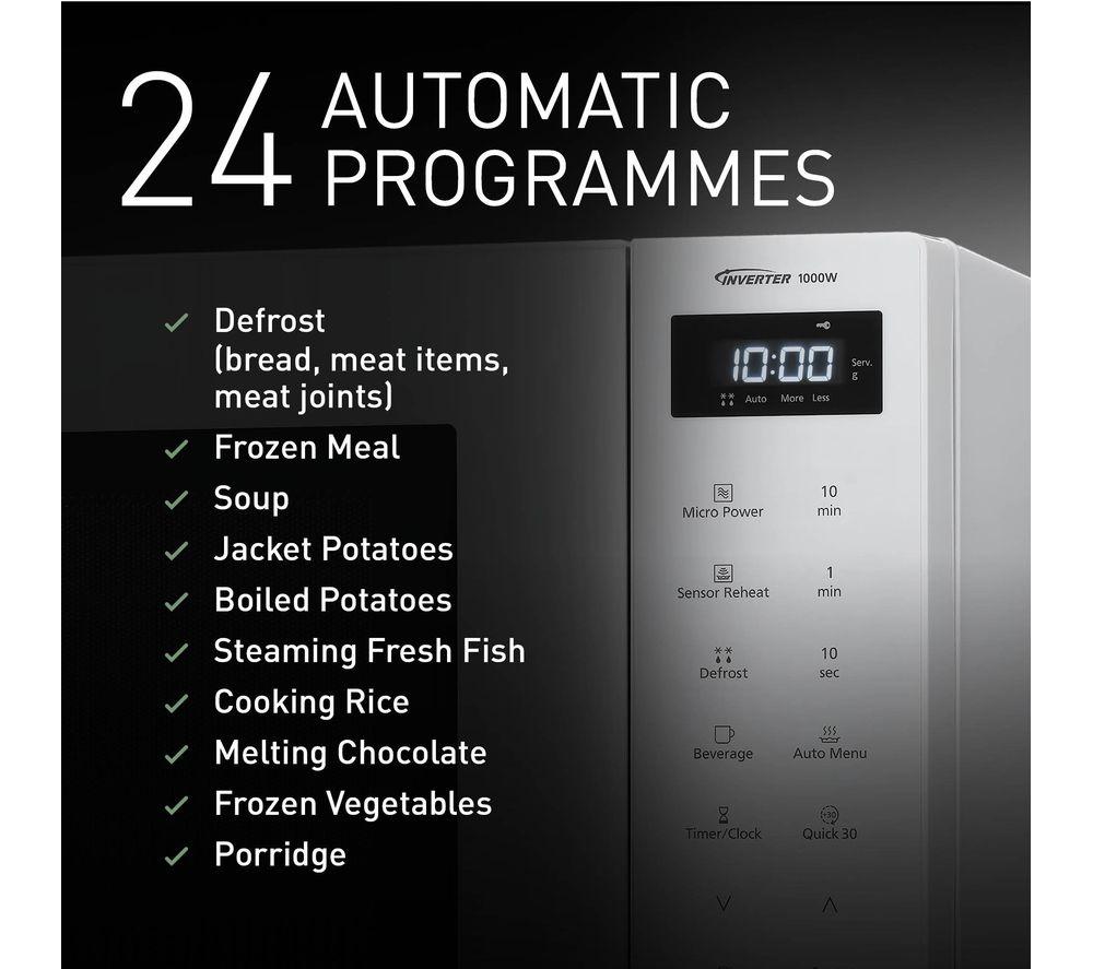 PANASONIC NN-ST64QWBPQ Microondas Solo - Blanco