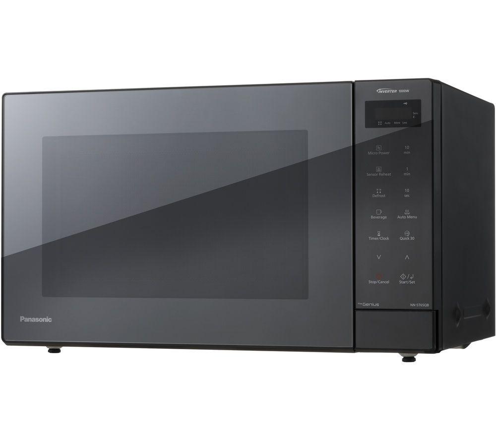 PANASONIC NN-ST65QBBPQ Microondas compacto individual - Negro