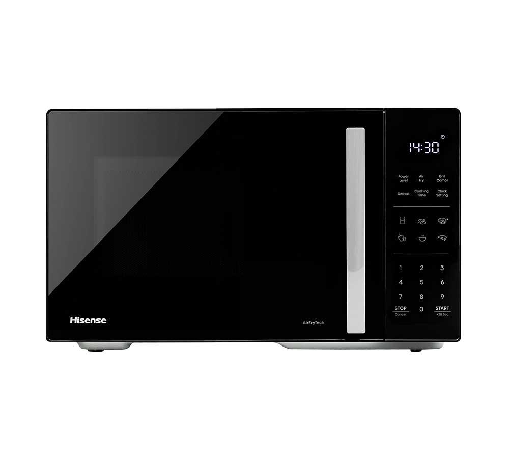 HISENSE H23MOBS5HCUK 4-in-1 Compact Air Fryer Microwave with Grill - Black