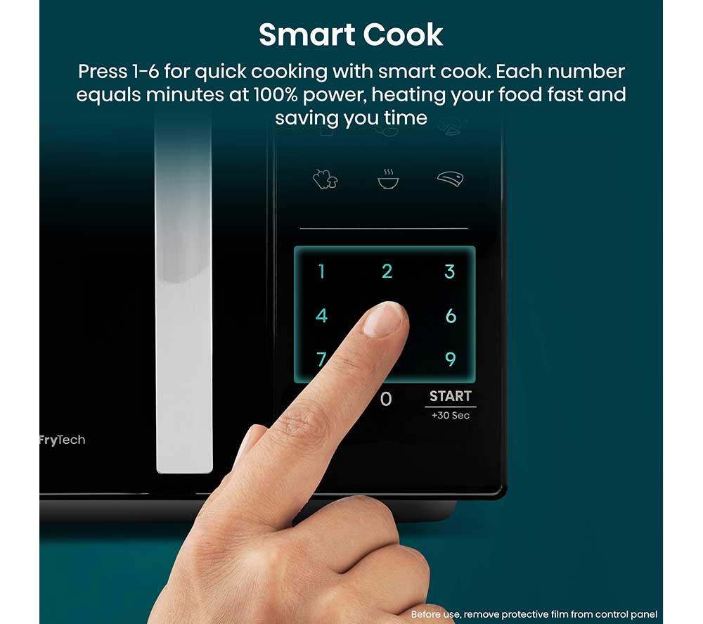 HISENSE H23MOBS5HCUK 4-in-1 Compact Air Fryer Microwave with Grill - Black