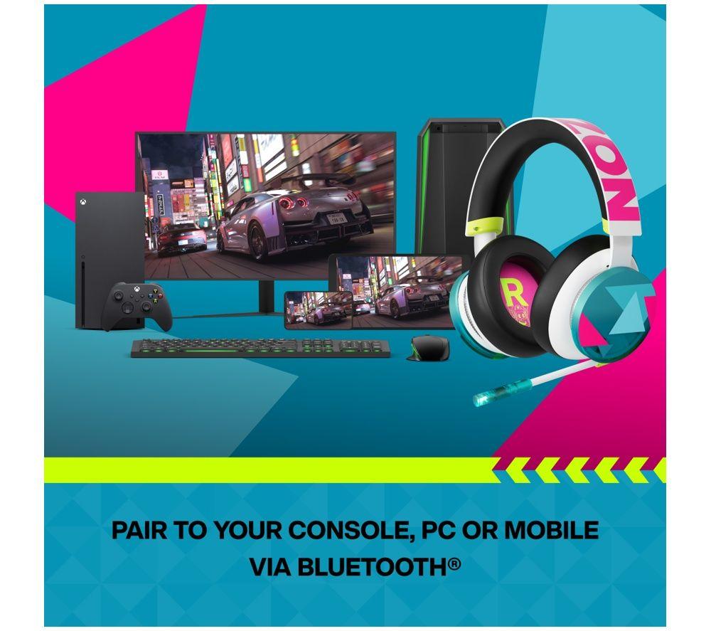 XBOX Forza Horizon 6 Wireless Gaming Headset - Purple & Pink, Limited Edition