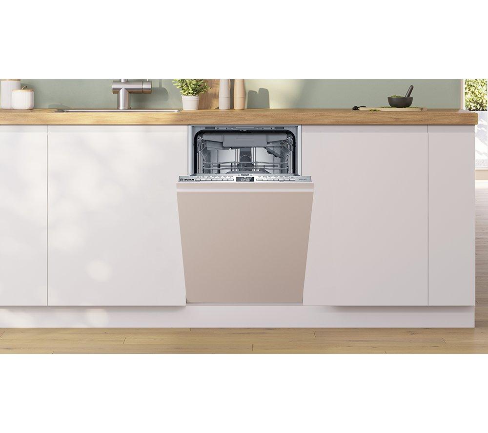 Lavavajillas totalmente integrado con wifi Bosch Serie 4 SPV4EMX17G Slimline