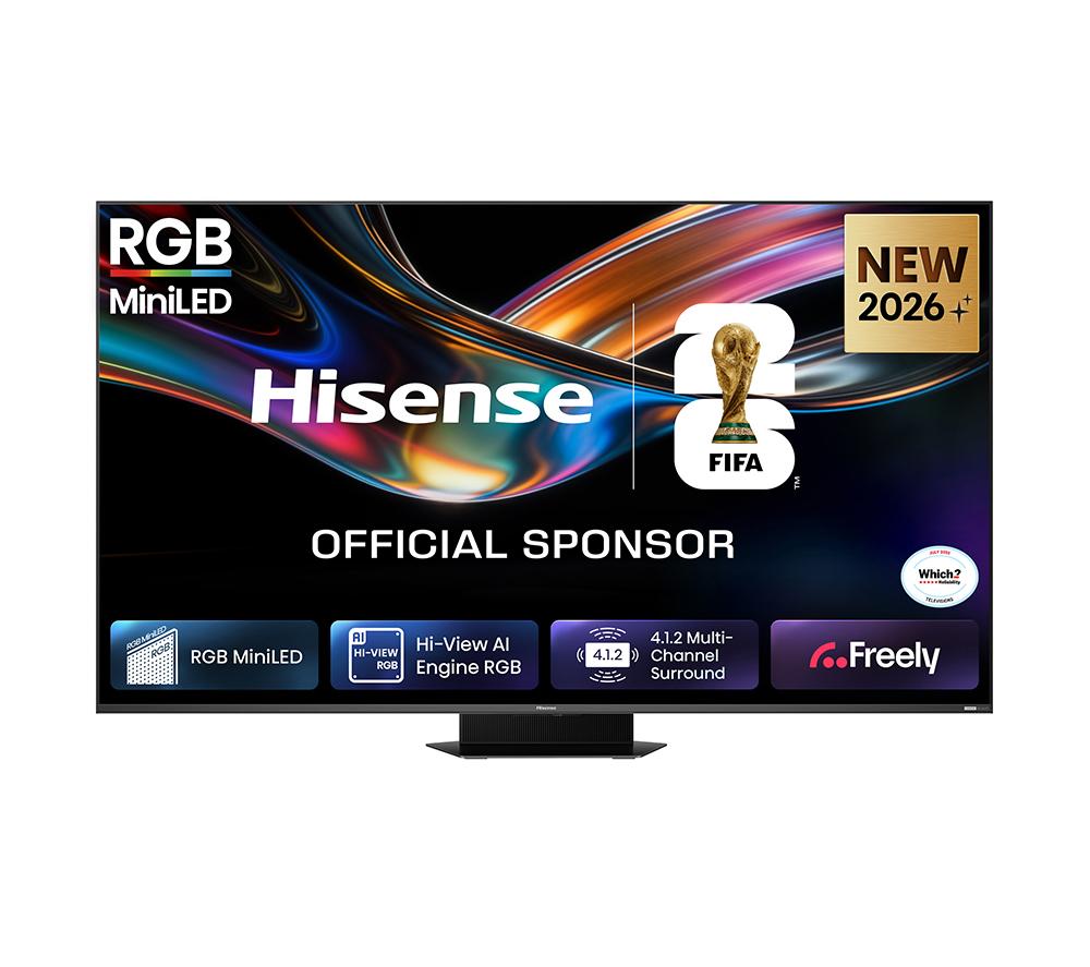 HISENSE 65UR9STUK 65" Smart 4K Ultra HD HDR RGB Mini LED TV