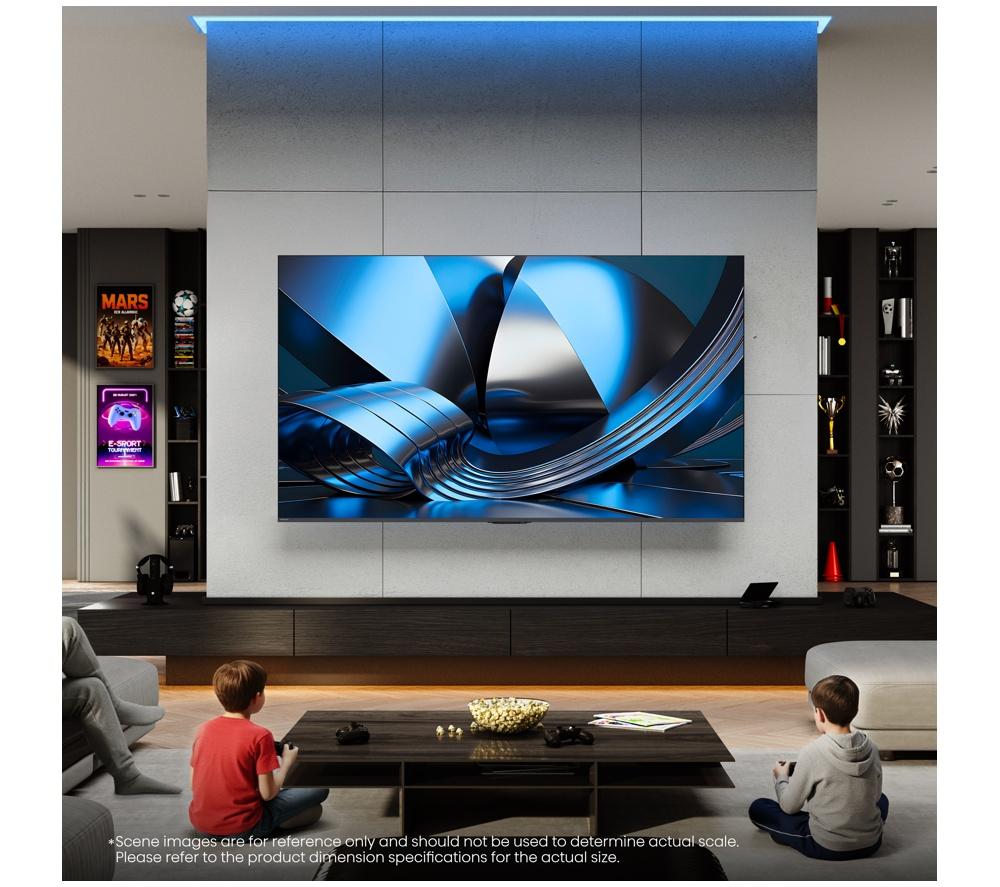 HISENSE U7S 85" Smart TV Mini LED 4K 144 Hz con IA y Freely - 85U7STUK