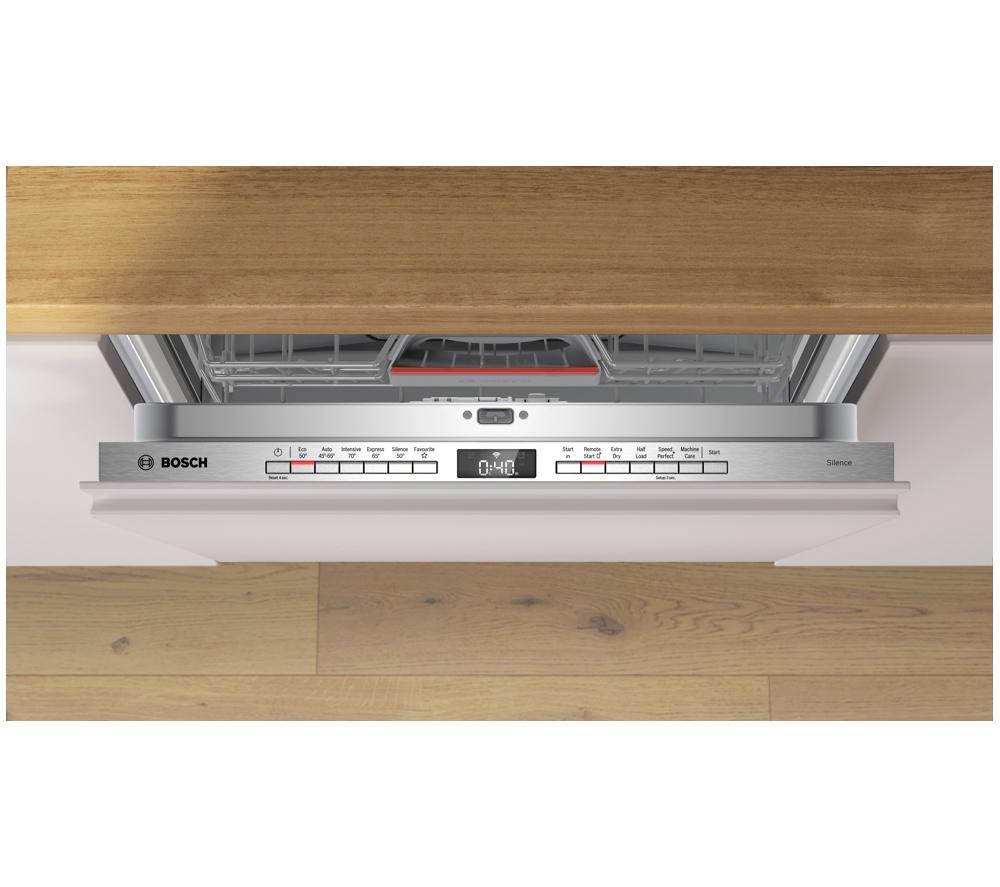 Lavavajillas totalmente integrado Bosch Serie 4 SMH4HVX14G de tamaño completo con WiFi