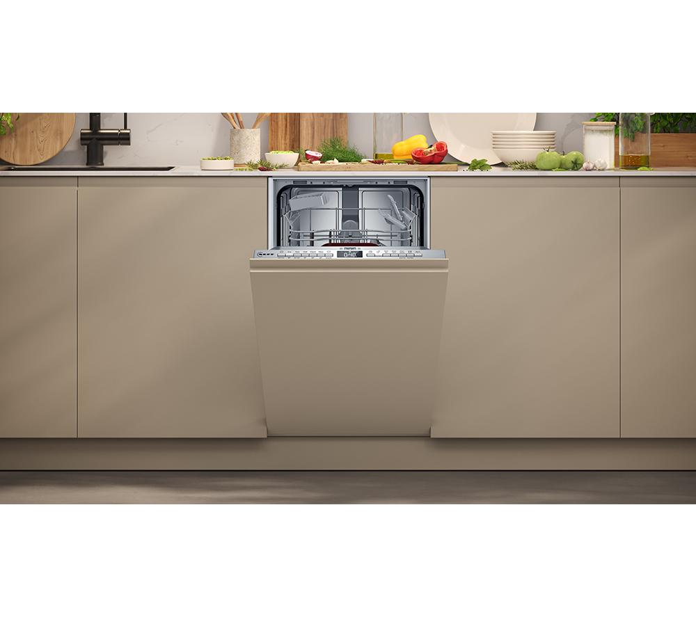 NEFF N50 S875HKX32G Lavavajillas totalmente integrado de panel estrecho con WiFi