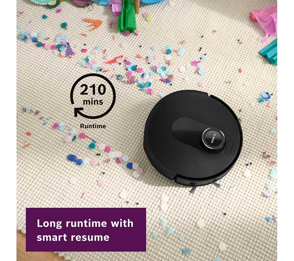 Aspiradora y fregona robot BOSCH Spotless Max BCRDW3B - Negro