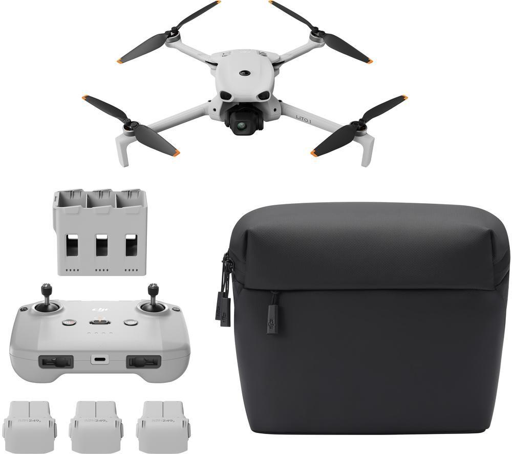 DJI Lito X1 Fly More Combo Plus with RC-N3 Remote Controller - Grey