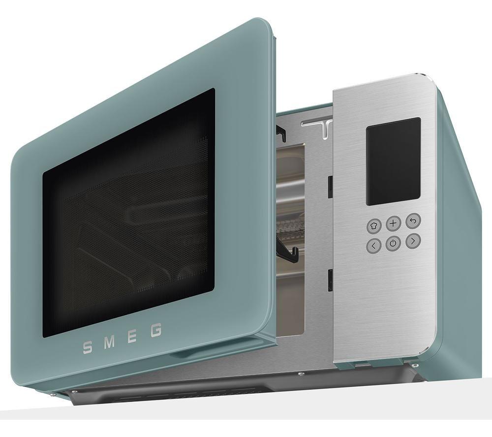 SMEG Collezione MOC01EGMUK Microwave with Grill - Emerald Green