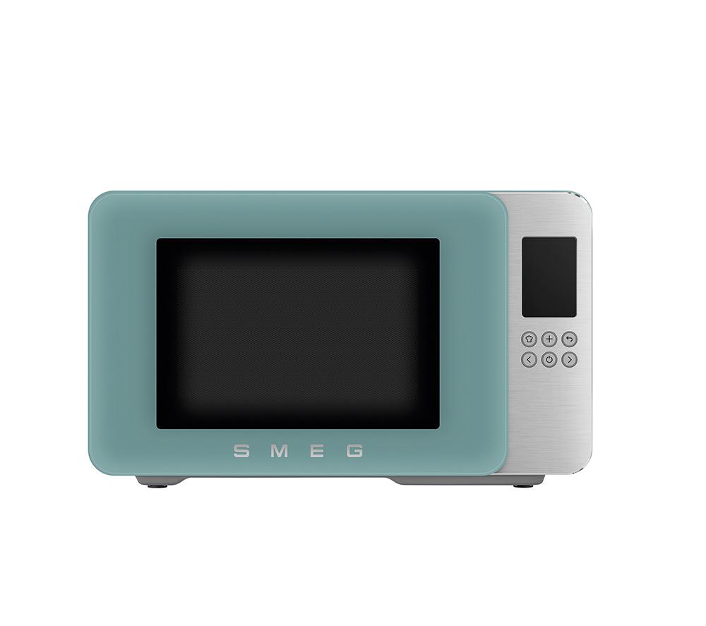 SMEG Collezione MOC01EGMUK Microwave with Grill - Emerald Green