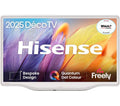 HISENSE Deco 43S5QTUK 43" Smart 4K Ultra HD HDR QLED TV with Freely - White