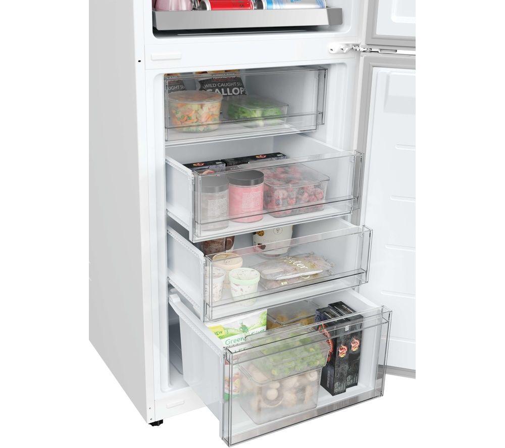 HOOVER HONCQ3T518ENWK 50/50 Fridge Freezer - White