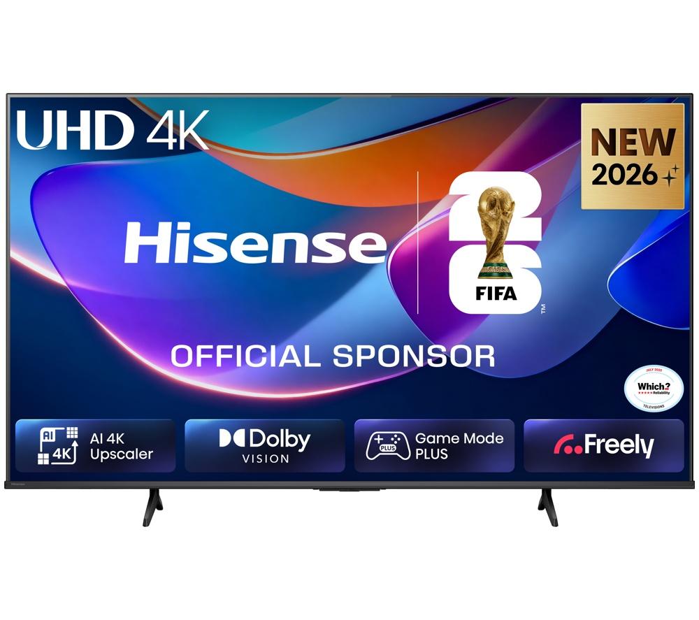 HISENSE A6S 43" LED 4K HDR Smart TV with Freely - 43A6STUK