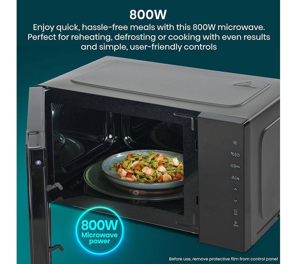 HISENSE H23MOBS5H4UK Kompakte Solo-Mikrowelle – Schwarz