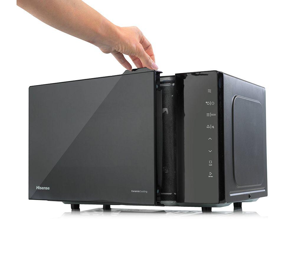 HISENSE H23MOBS5H4UK Kompakte Solo-Mikrowelle – Schwarz