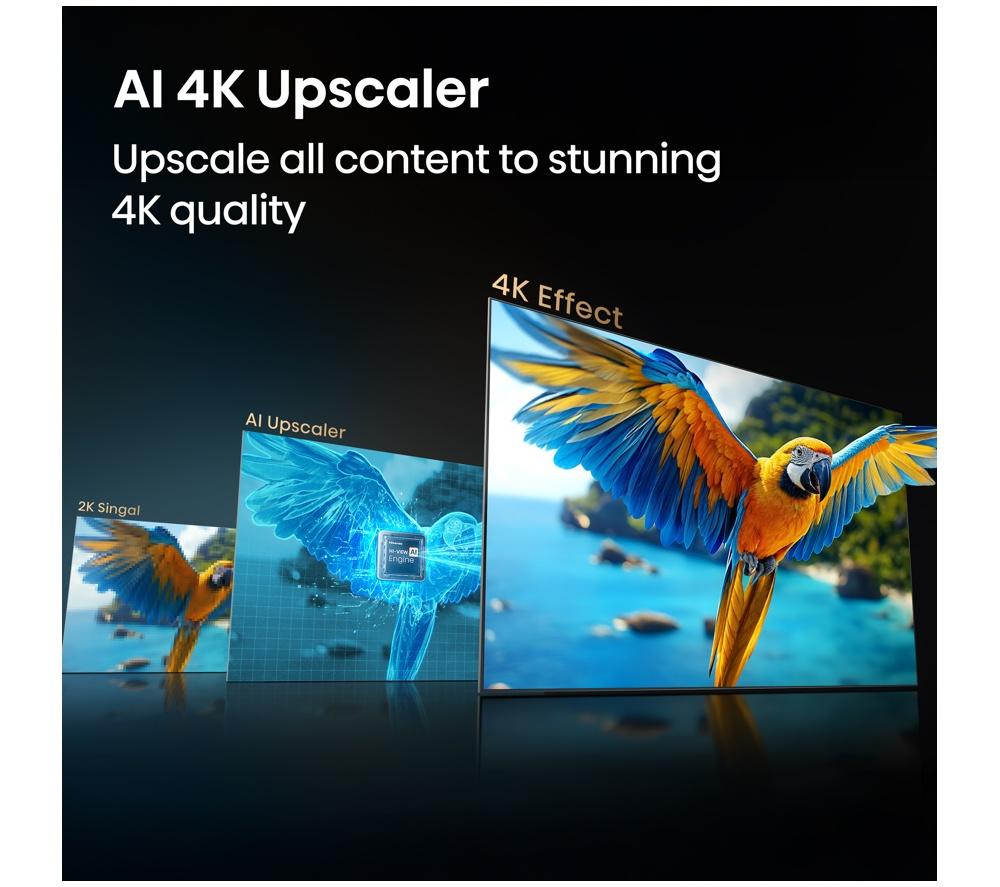 HISENSE A6S 55" LED 4K HDR Smart TV with Freely - 55A6STUK