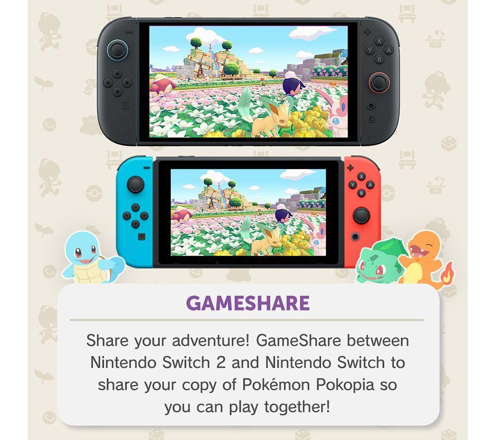 NINTENDO Switch 2, Pokémon Pokopia, Super Mario Bros 40th Anniversary Keychain & Mario Kart Backpack Buddies Bundle