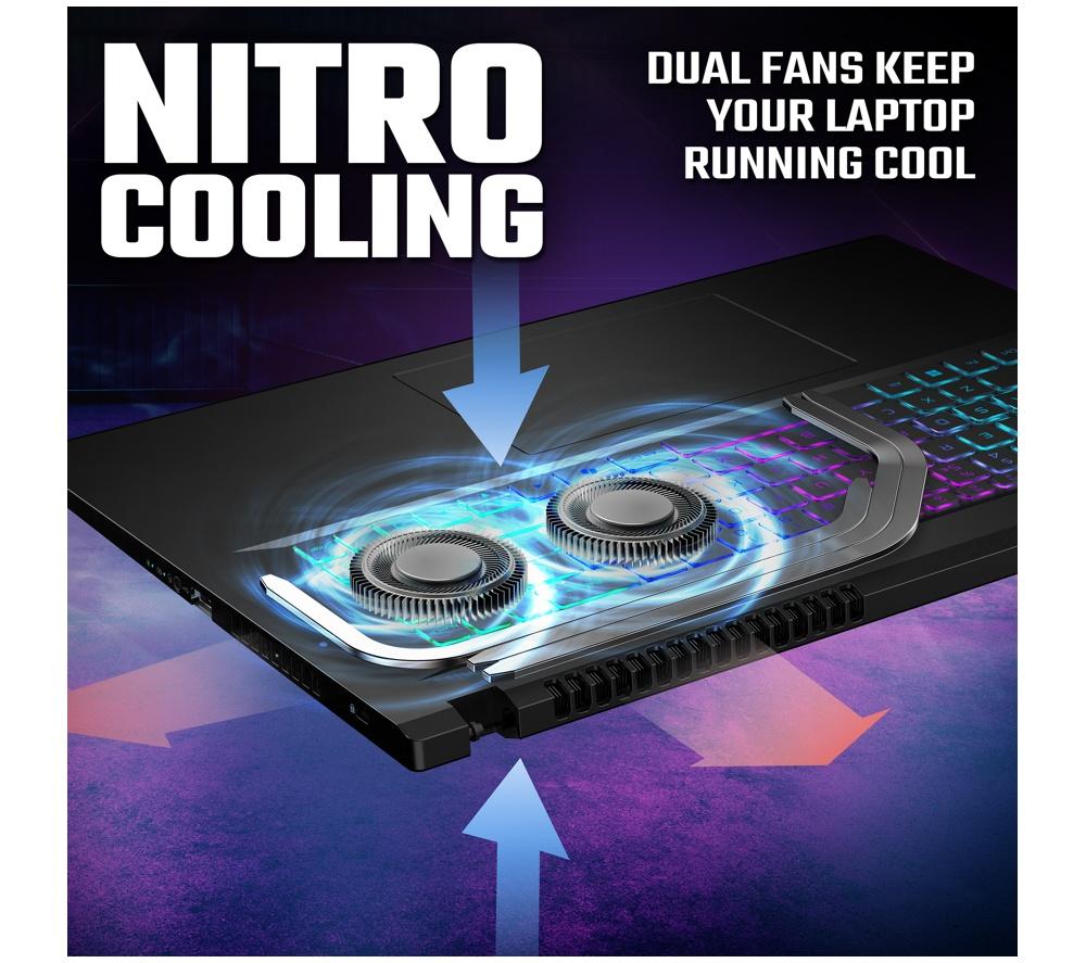 ACER Nitro V17 AI 17.3" Gaming Laptop - Intel® Core™ 7, RTX 5060, 512 GB SSD
