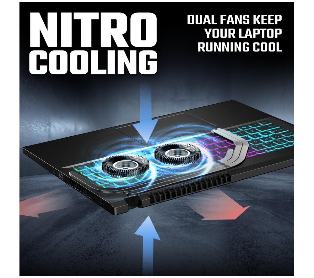 Portátil Gaming ACER Nitro V15 15.6" - AMD Ryzen 7, RTX 5060, SSD de 512 GB