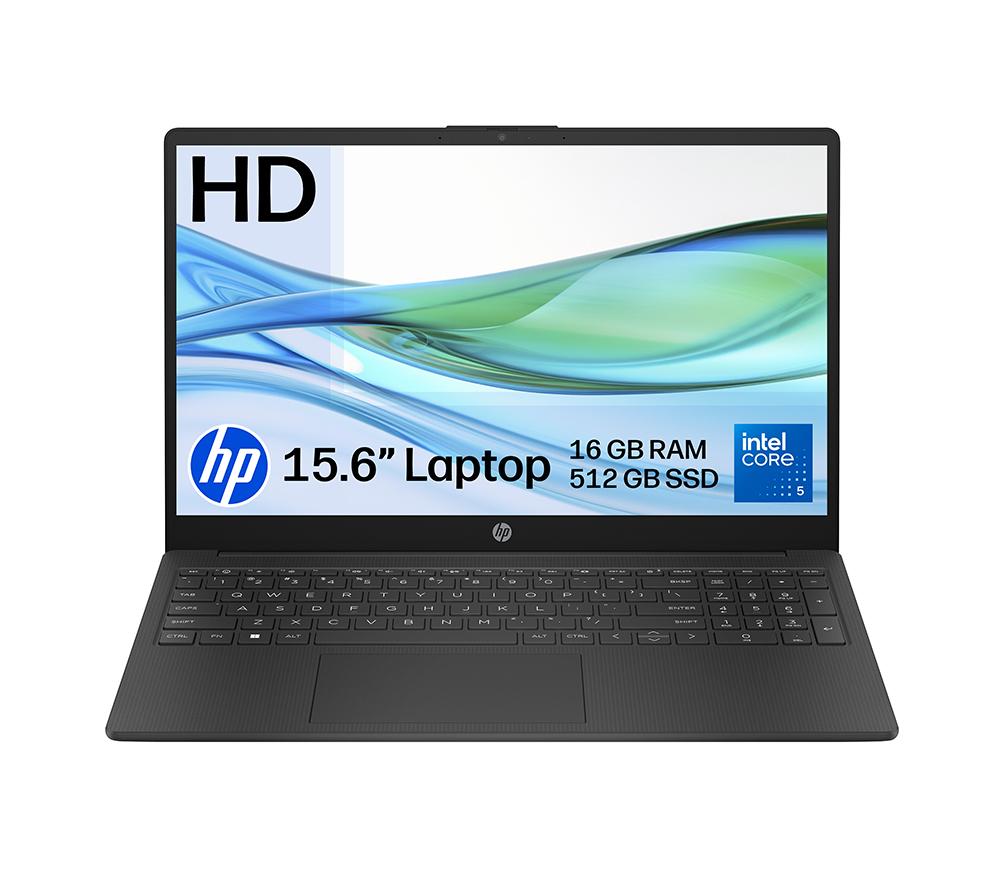 HP 15-fd1505sax 15.6" Laptop - Intel® Core™ 5, 512 GB SSD, Black