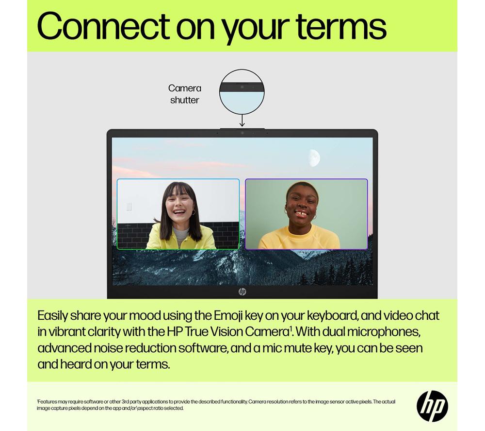 HP 15-fd1505sax 15.6" Laptop - Intel® Core™ 5, 512 GB SSD, Black