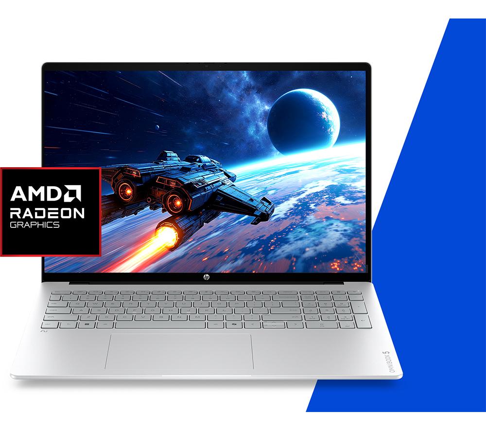 Portátil HP OmniBook 5 AI de 16" - AMD Ryzen AI 7, 512 GB SSD, Plata