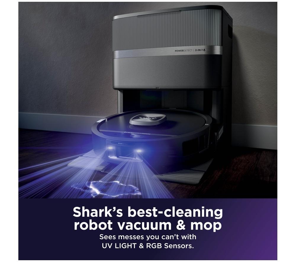 Robot aspirador SHARK PowerDetect UV Reveal RV3000XEUK – Negro