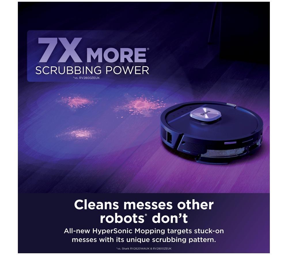 Robot aspirador SHARK PowerDetect UV Reveal RV3000XEUK – Negro