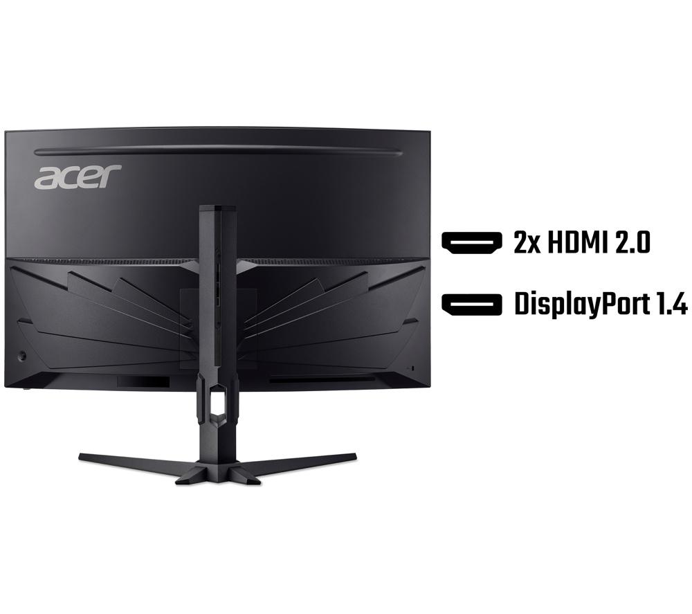 ACER Nitro XZ323QUP1 Quad HD 31.5" Curved VA LCD Gaming Monitor - Schwarz