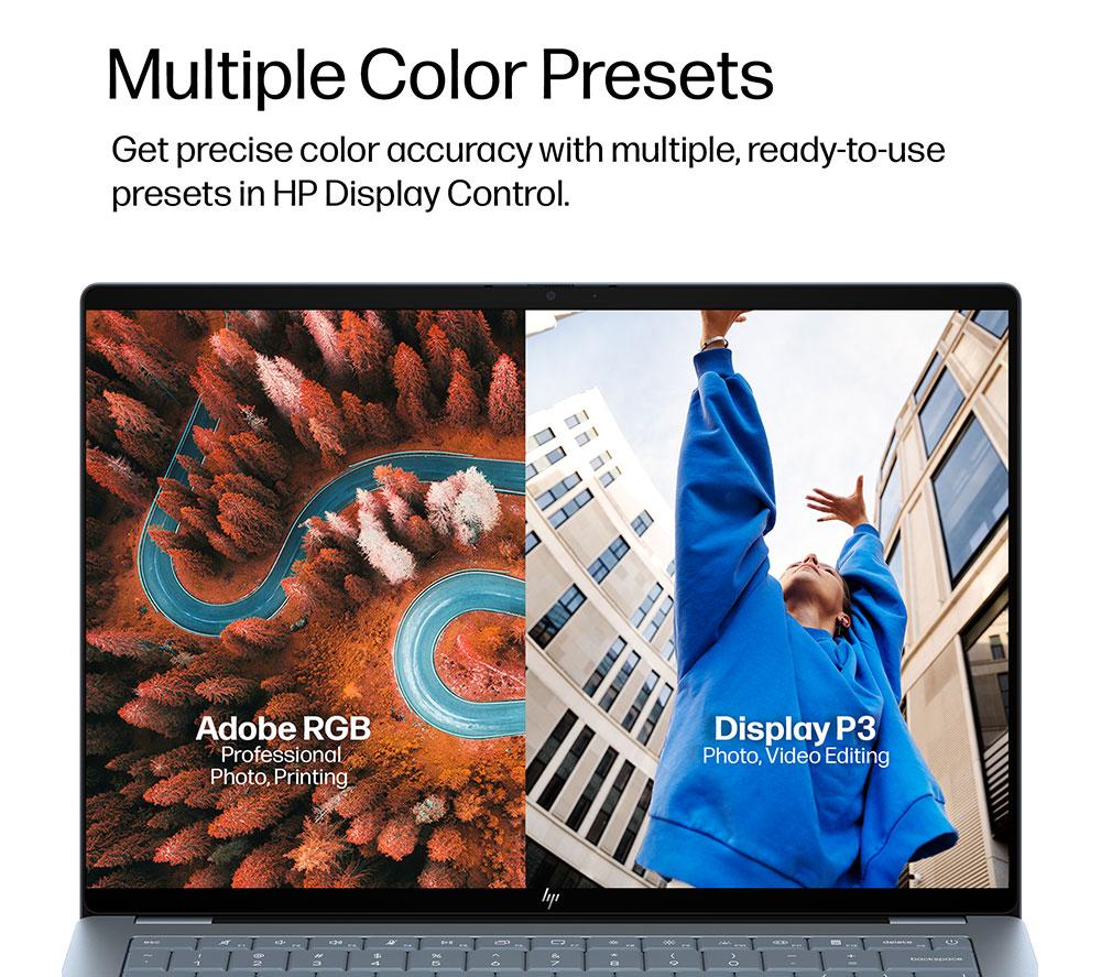 Portátil HP OmniBook Ultra de 14" - Snapdragon X2 Plus, SSD de 1 TB, azul piedra