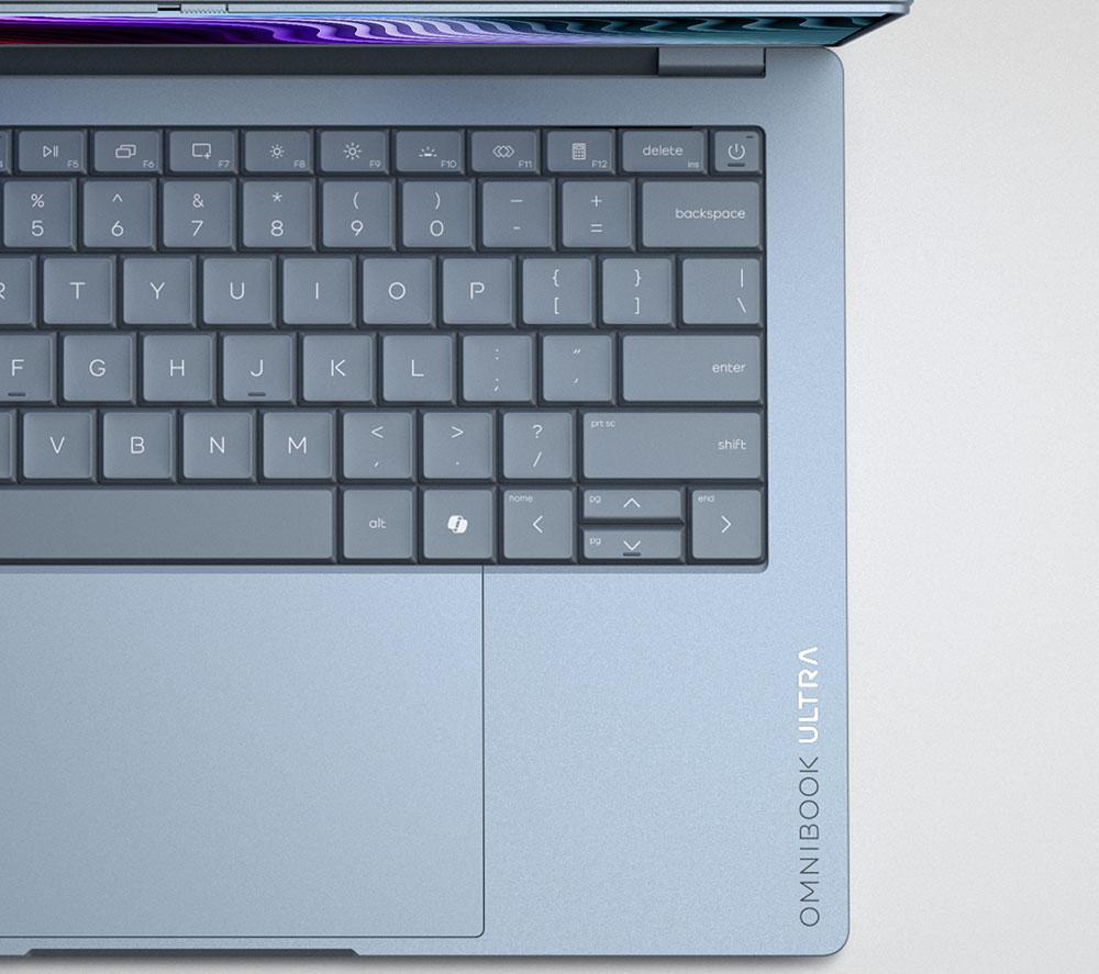 Portátil HP OmniBook Ultra de 14" - Snapdragon X2 Plus, SSD de 1 TB, azul piedra