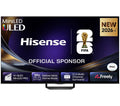 HISENSE U7S PRO 55" Mini LED 4K 165 Hz Smart AI TV with Freely - 55U7STUK PRO