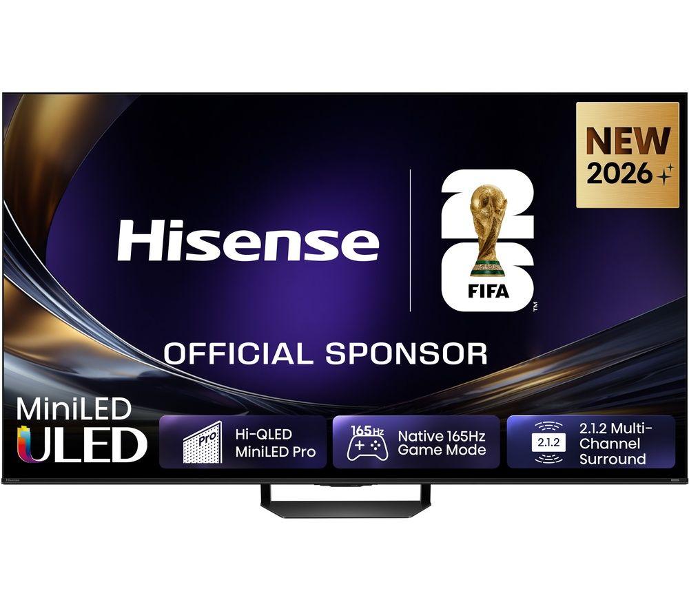 HISENSE U7S PRO 85" Mini LED 4K 165 Hz Smart AI TV with Freely - 85U7STUK PRO
