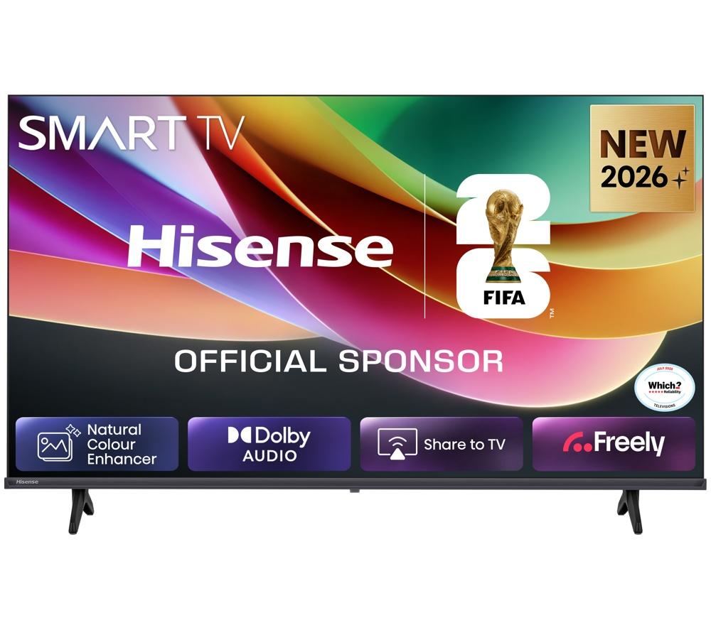HISENSE A4S 32" LED HD Ready HDR Smart TV with Freely - 32A4STUK