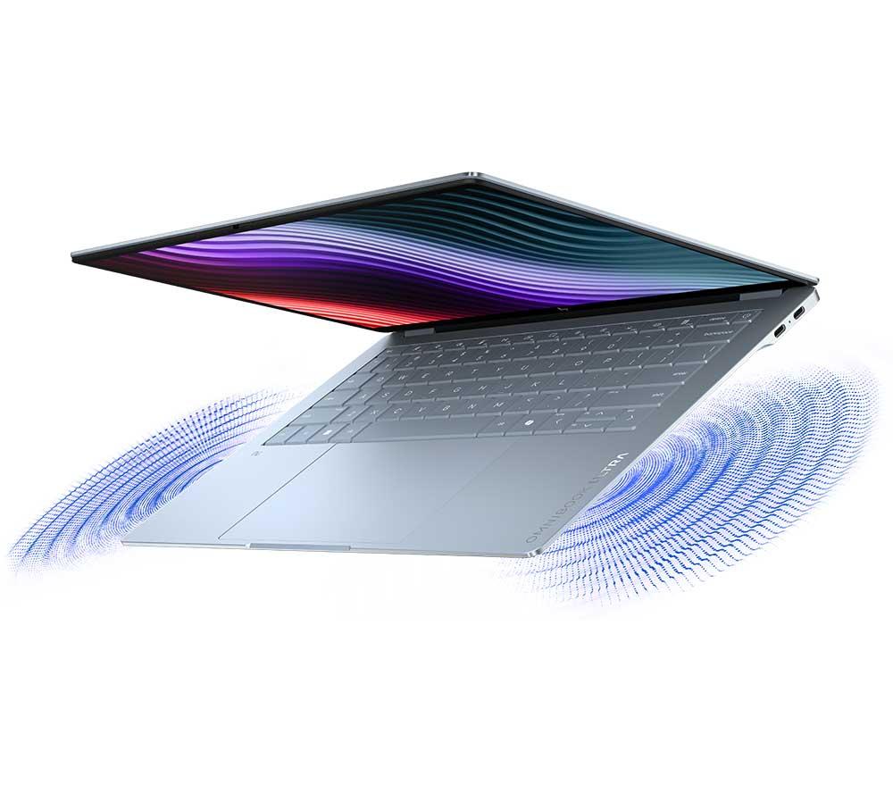 HP OmniBook Ultra 14" Laptop - Snapdragon X2 Plus, 512 GB SSD, Stone Blue