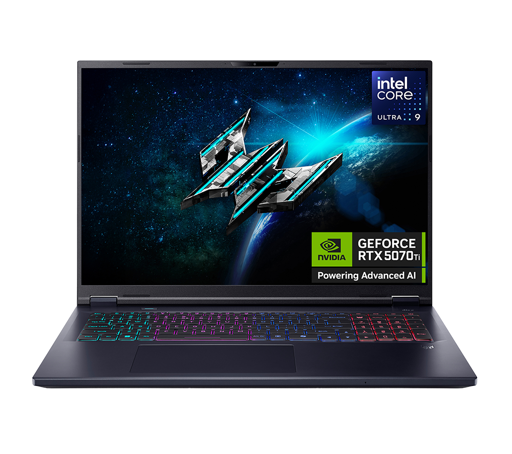 ACER Predator Helios Neo 18 AI 18" Gaming Laptop - Intel® Core™ Ultra 9, RTX 5070 Ti, 1 TB SSD