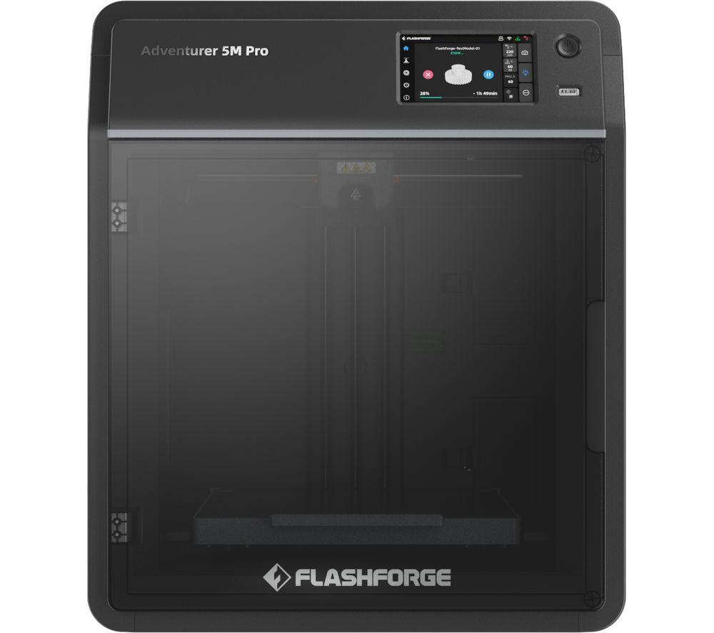 FLASHFORGE Adventurer 5M Pro Wireless 3D Printer - Black