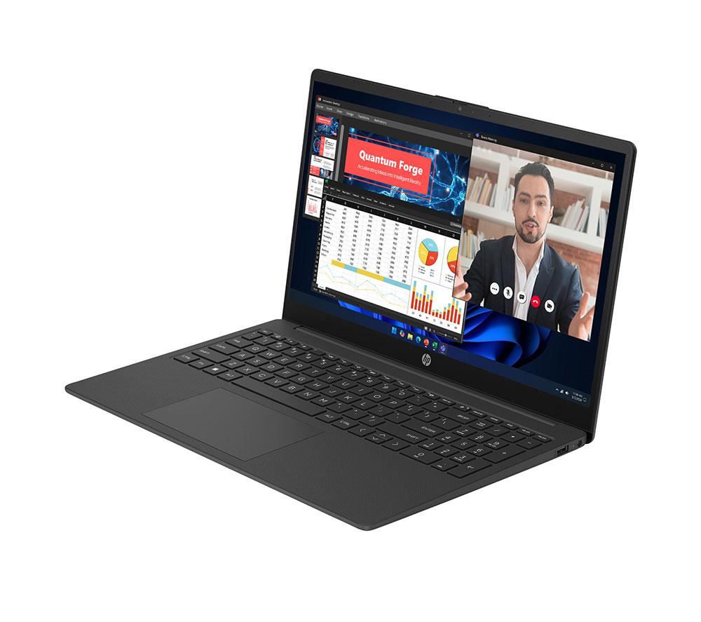 HP 15-fd1504sax 15.6" Laptop - Intel® Core™ 3, 256 GB SSD, Black