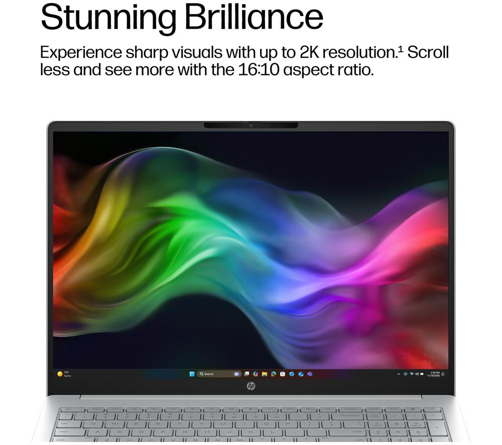 Portátil HP OmniBook 3 de 16" - Intel® Core™ 3, SSD de 256 GB, plateado