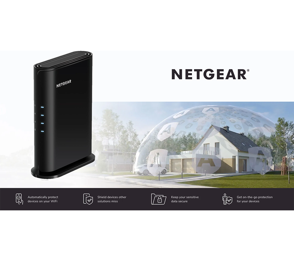 NETGEAR RAX9 WiFi Router - AX 1800, Dual-band