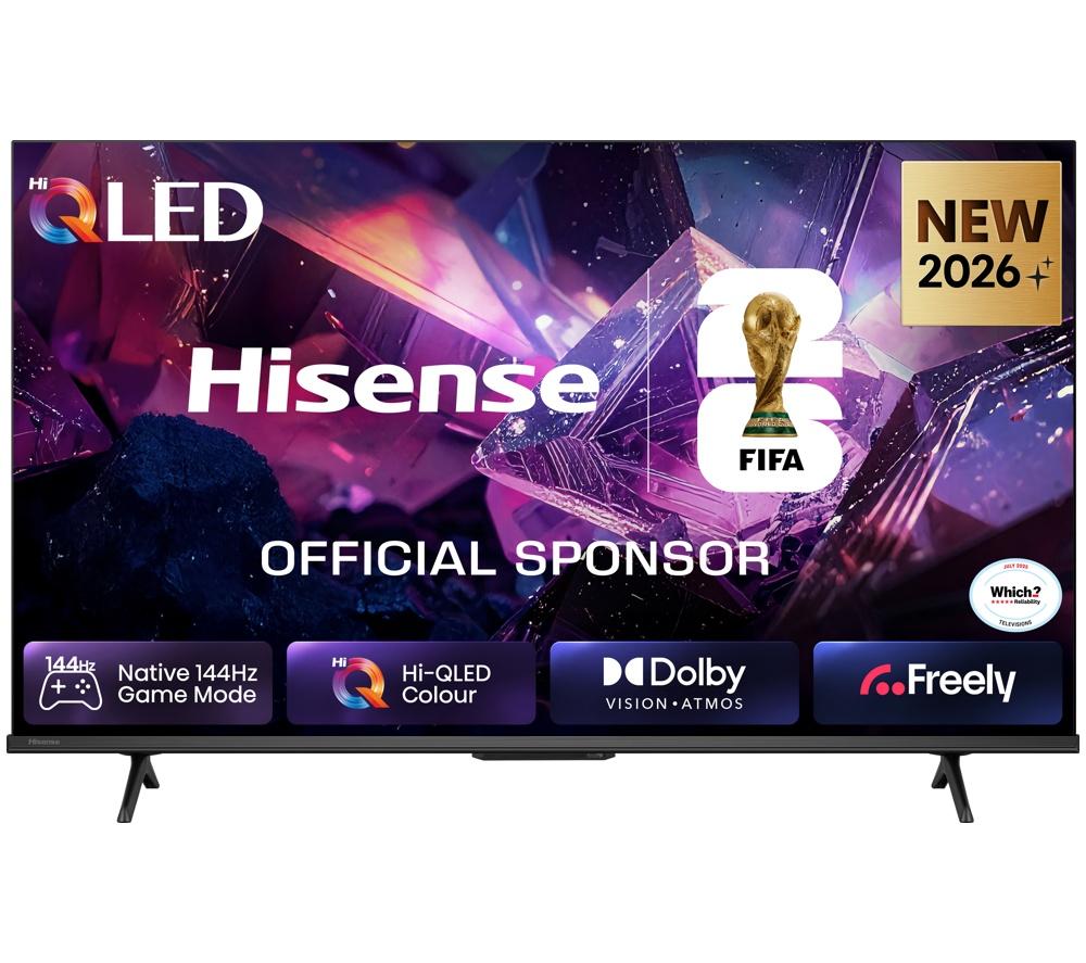 HISENSE E7S PRO 43" QLED 4K HDR Smart TV with Freely - 43E7QTUK PRO