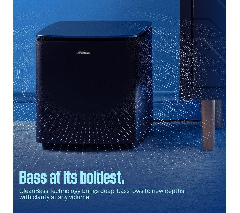 BOSE Lifestyle Ultra Soundbar, Wireless Multi-room Speaker & Subwoofer Bundle with Amazon Alexa - Black