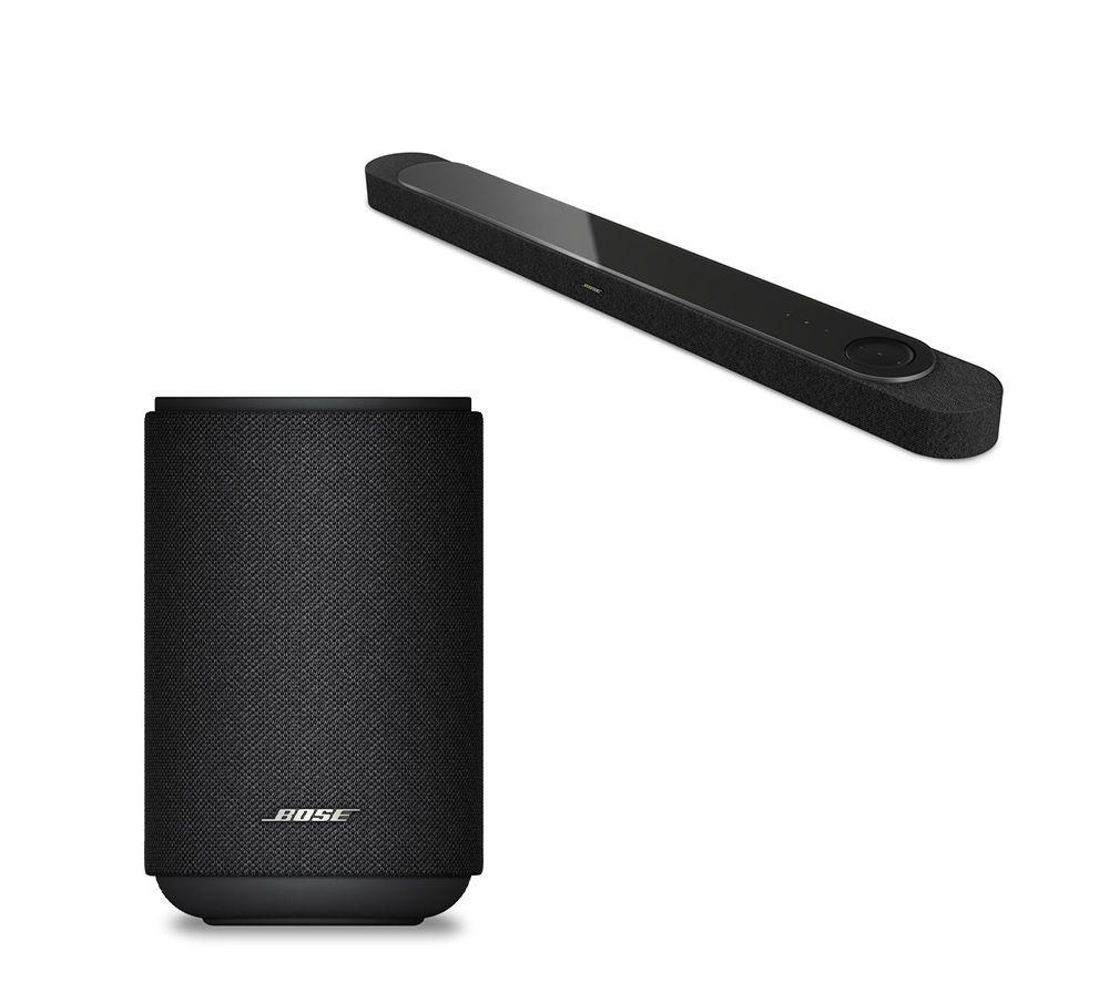 BOSE Lifestyle Ultra Soundbar & Wireless Multi-room Speaker Bundle with Amazon Alexa