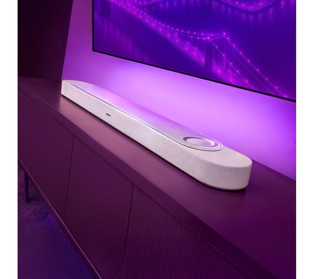 BOSE Lifestyle Ultra Soundbar & Lifestyle Ultra Wireless Multi-room Speaker Bundle with Amazon Alexa – White