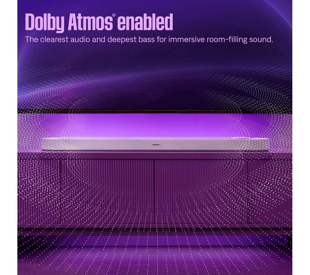 BOSE Lifestyle Ultra Soundbar & Ultra Subwoofer (White) Bundle