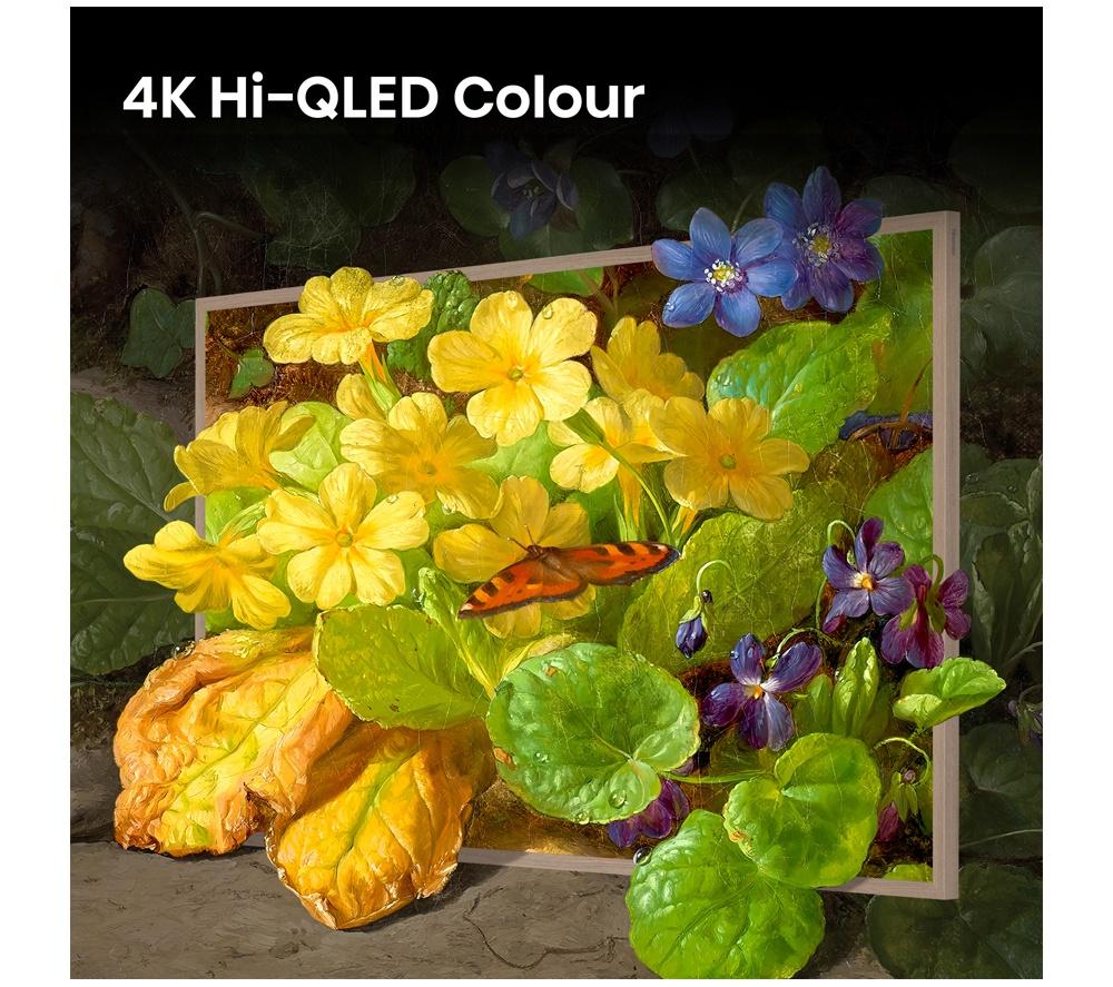 HISENSE Canvas S7S TV inteligente QLED 4K de 65" con Freely y Modo Arte - 65S7STUK