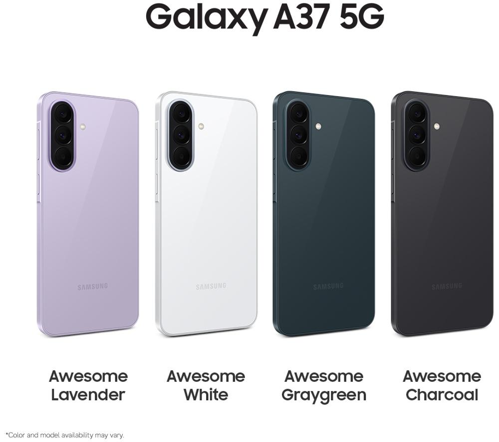 SAMSUNG Galaxy A37 5G - 128 GB, Charcoal Grey
