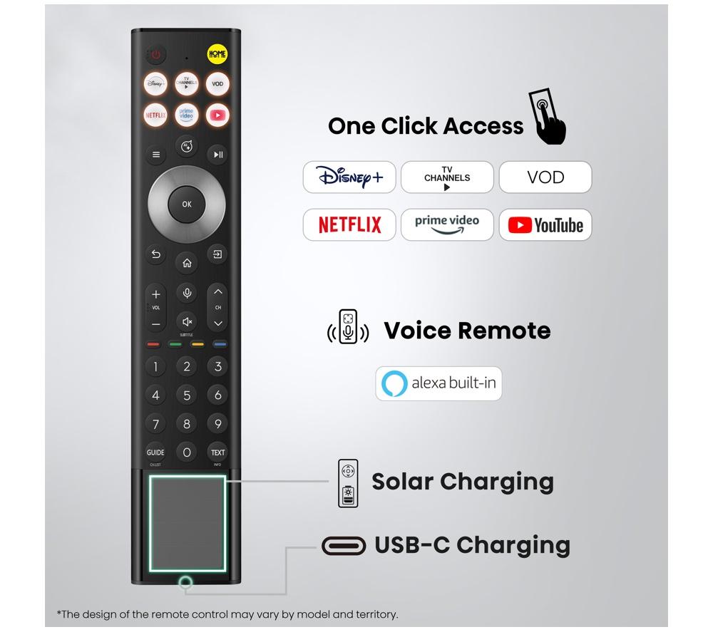 HISENSE Canvas S7S Smart TV QLED 4K de 55" con Freely y Art Mode - 55S7STUK