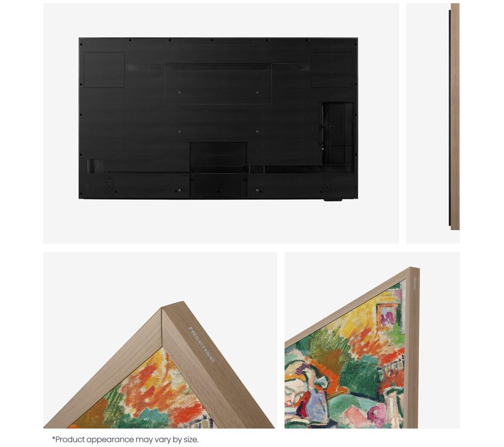 HISENSE Canvas S7S Smart TV QLED 4K de 55" con Freely y Art Mode - 55S7STUK
