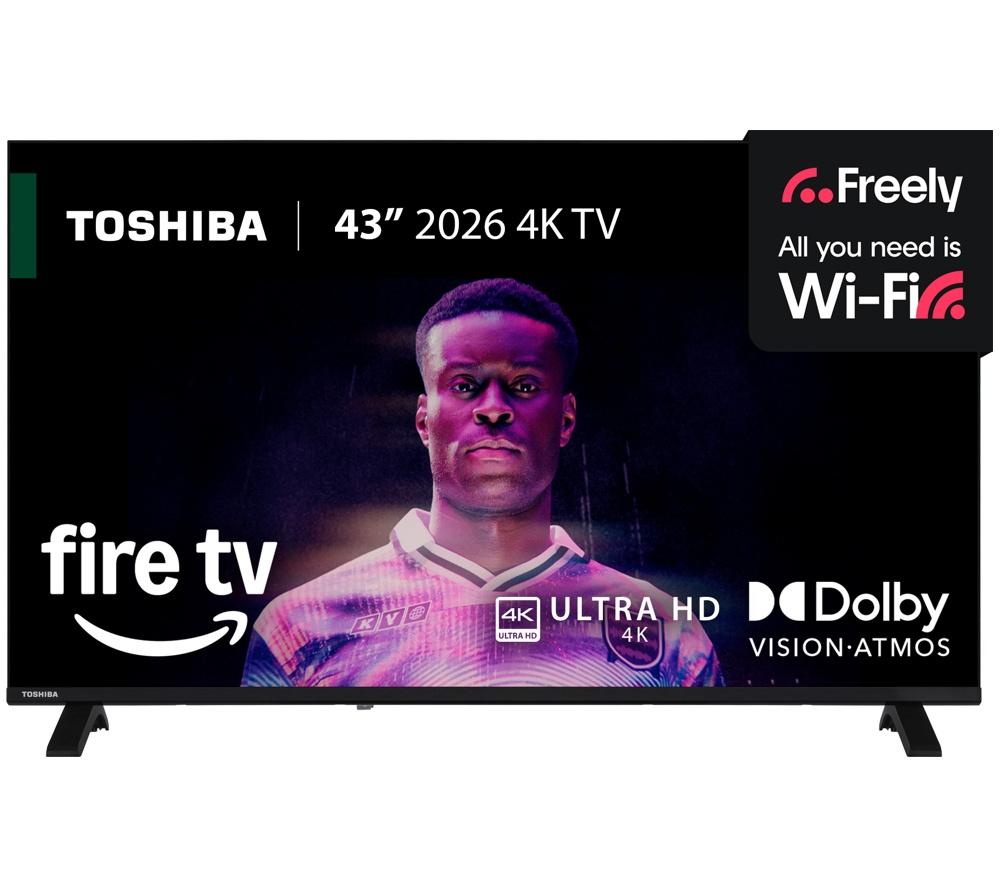 TOSHIBA 43UF2653DB 43” Smart 4K Ultra HD HDR LED TV